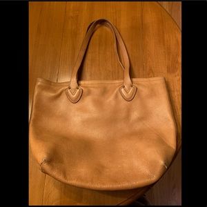 LL BEAN leather bag